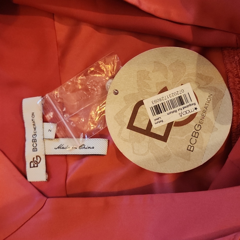 BCBGeneration Sleeveless Ruffle Dress - Picture 4 of 5